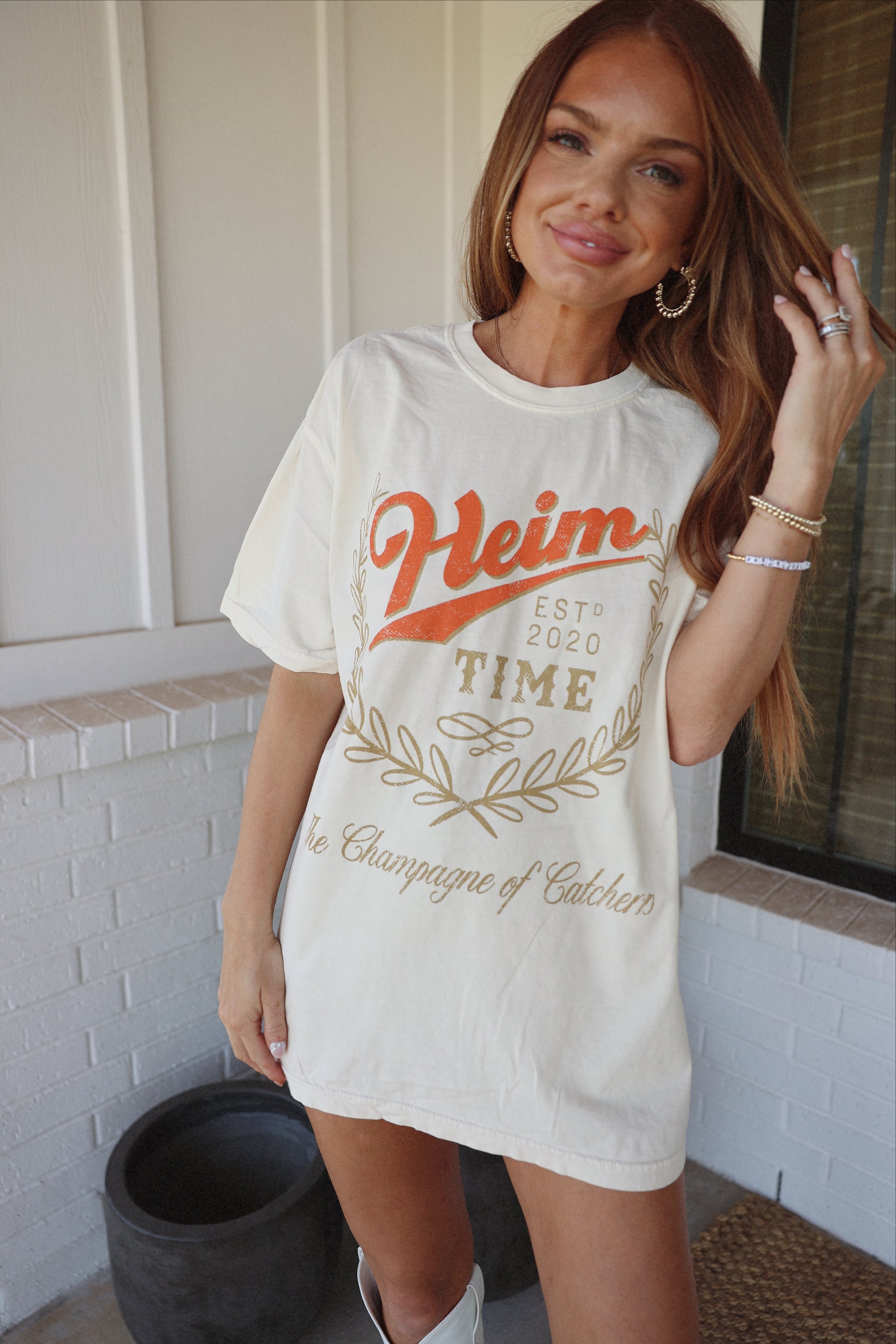 Heim Time Tee – Freckles and Linens